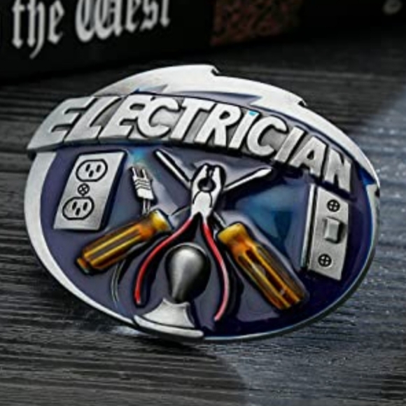 New electrician belt buckle